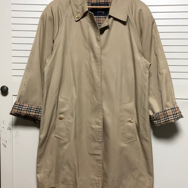 버버리 코트 트렌치코트 노바체크 맥코트 여성용