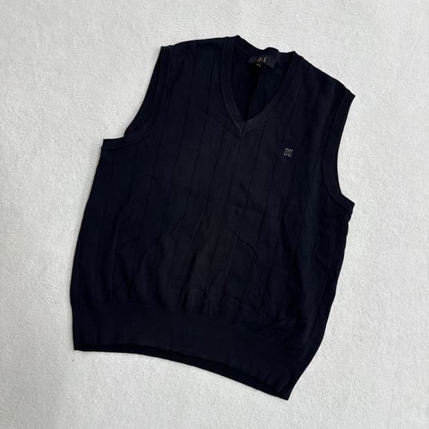 100 닥스 브이넥 니트 베스트 0330T