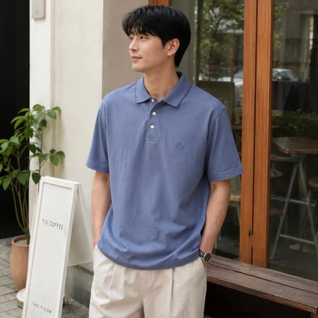 브룩스브라더스 퍼포먼스 니트 폴로셔츠 M