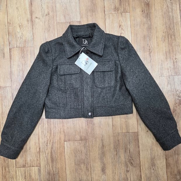 다바걸(DAVAGIRL) 크롭 울자켓 55-66 새상품