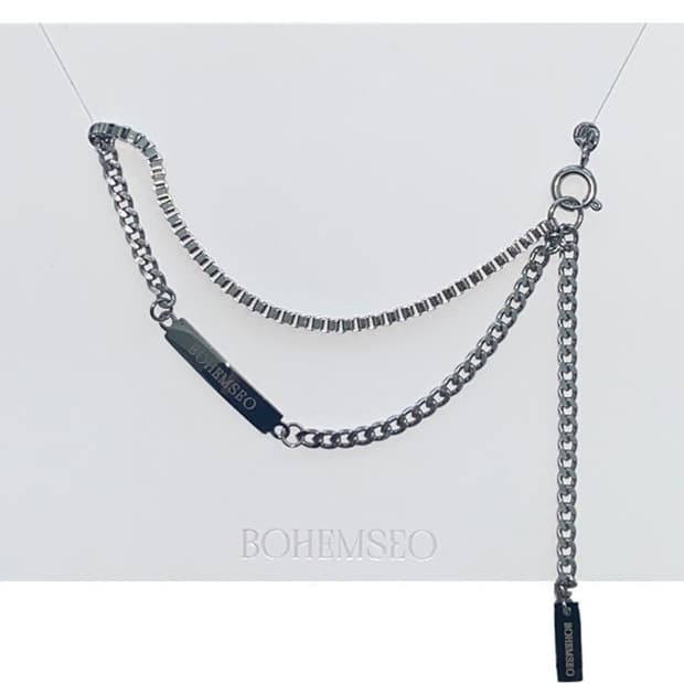 보헤미안서울 레이어드 목걸이 1회착용