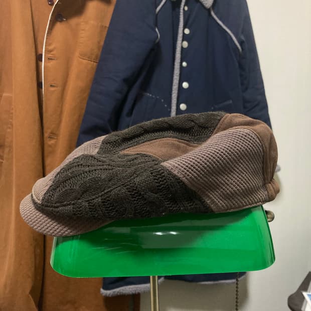 패치워크 헌팅캡 58