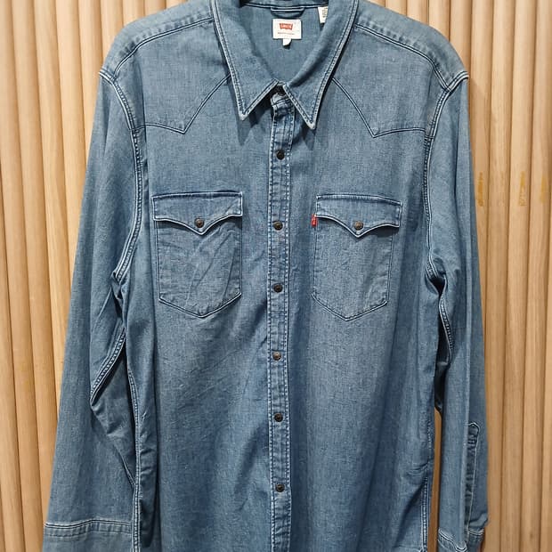 무배) 리바이스 웨스턴 데님셔츠 - XXL