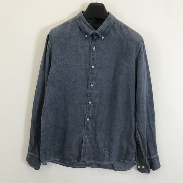 헨리코튼 가먼트다잉 워시드 린넨셔츠 [110]