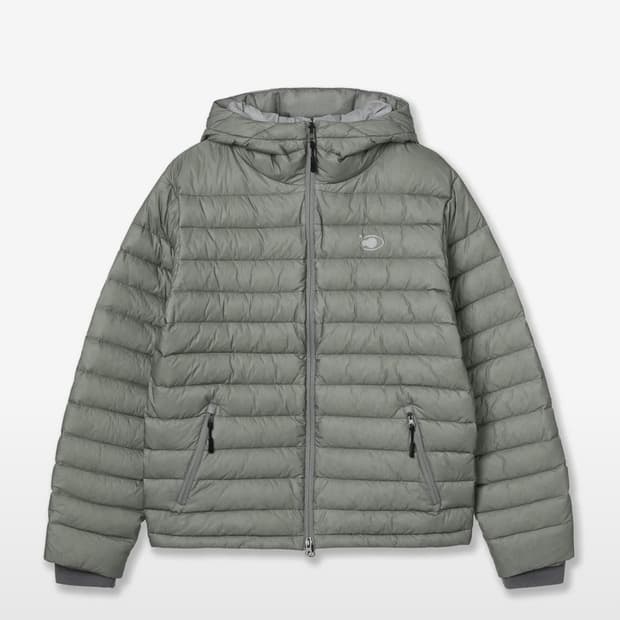 에이이에이이 리버스 경량패딩 세이지 그린 1 size