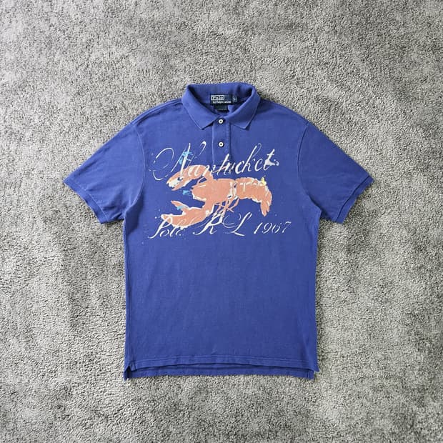 Polo Ralph Lauren 랍스터 반팔 카라티
