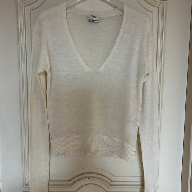 아크네 스튜디오 알파카 니트