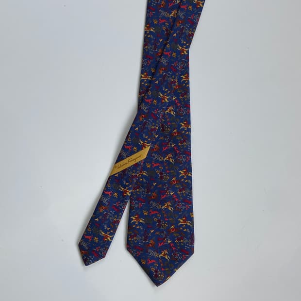 페레가모(Ferragamo) 명품 정품 넥타이