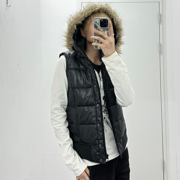 HusHush fur padding vest