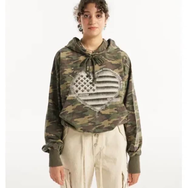 베니조프로덕트 카모 후드 2사이즈