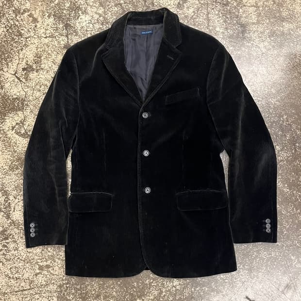 폴로 랄프로렌 블랙 코듀로이 자켓