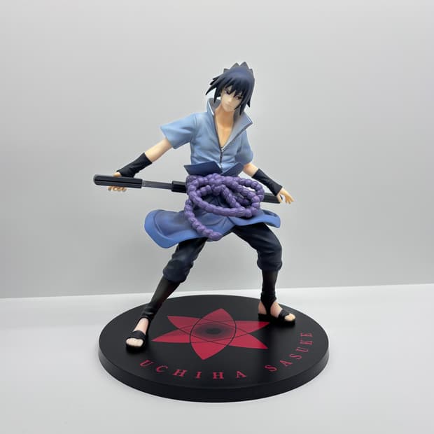 나루토 질풍전 g.e.m 우치하 사스케 피규어