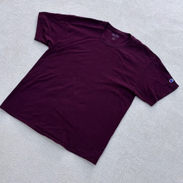 L 챔피온 무지 반팔 티셔츠 0330E