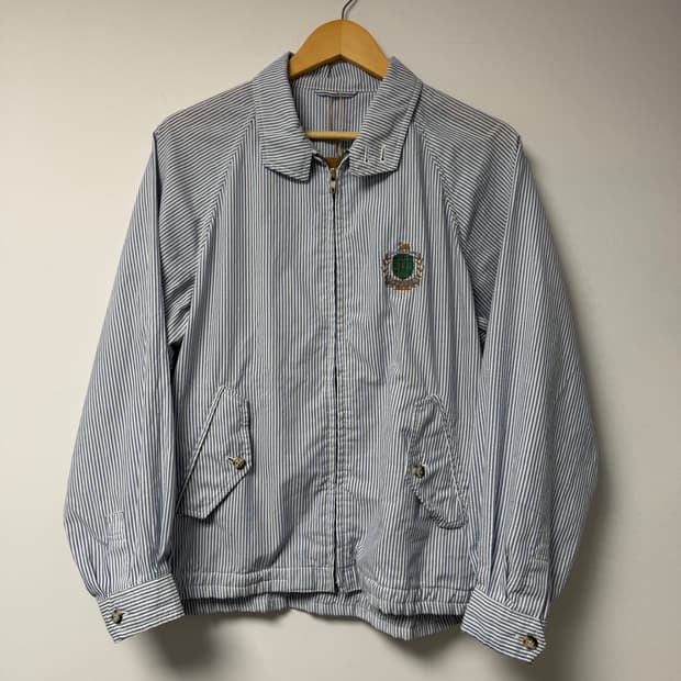 J.PRESS 시어서커 해링턴 자켓 빈티지 스트라이프 90s L