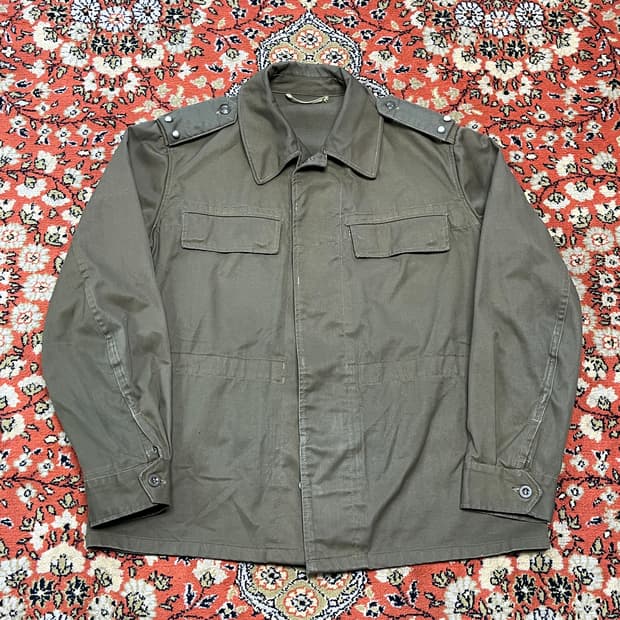 [L] 체코군 OG 밀리터리 백포켓 필드 자켓