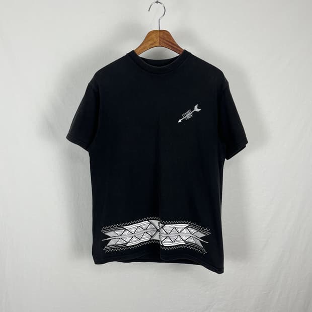 00s Stussy 아즈텍 패턴 반팔