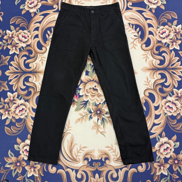 (M)유니폼 브릿지 퍼티그 팬츠(블랙)