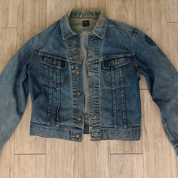 60s Lee 101j 44 트러커 자켓