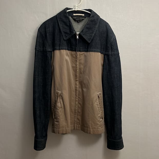 꼼데가르송 옴므 플러스 데님 자켓