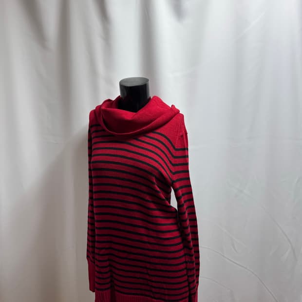 lauren ralph lauren 루즈넥 스트라이프 니트