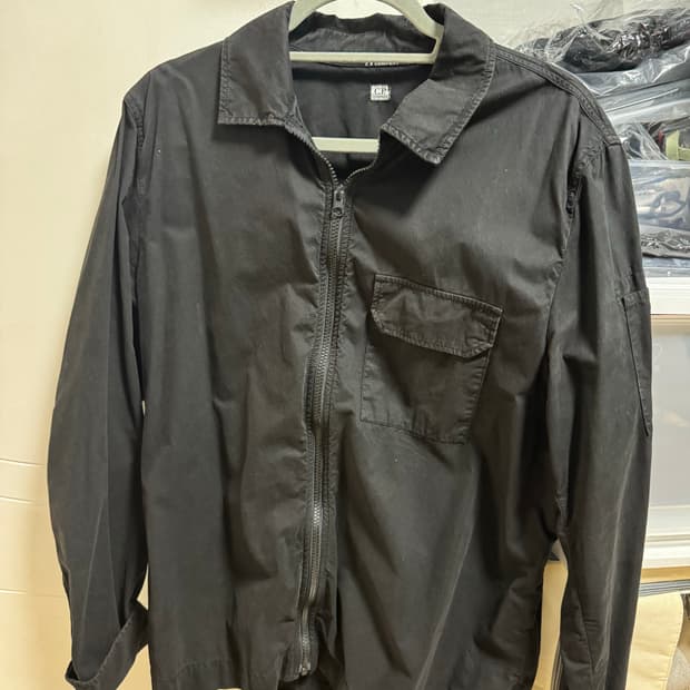 cp company 씨피컴퍼니 가먼트다잉 오버셔츠 자켓 L