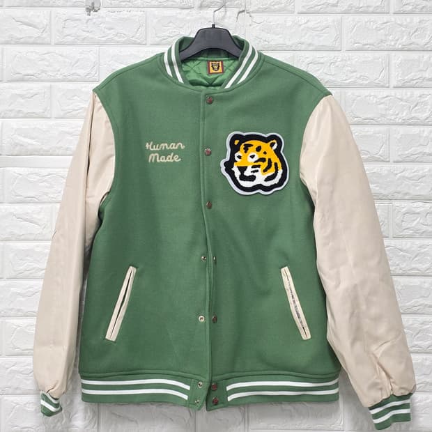 휴먼메이드 타이거 핫도그 바시티 자켓 2XL
