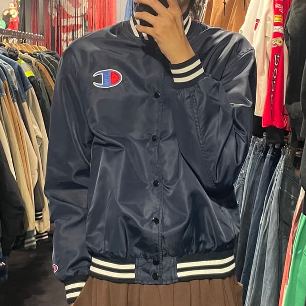 [IM] CHAMPION 챔피온 네이비 자켓
