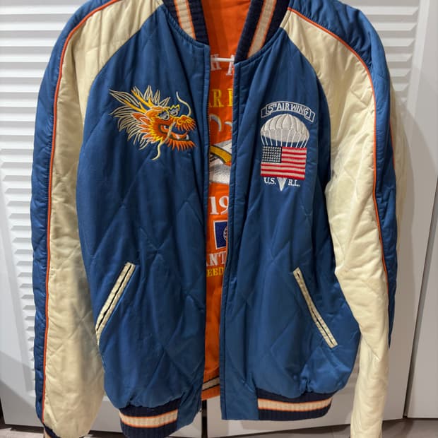 폴로 랄프로렌 한국전쟁 수베니어 자켓