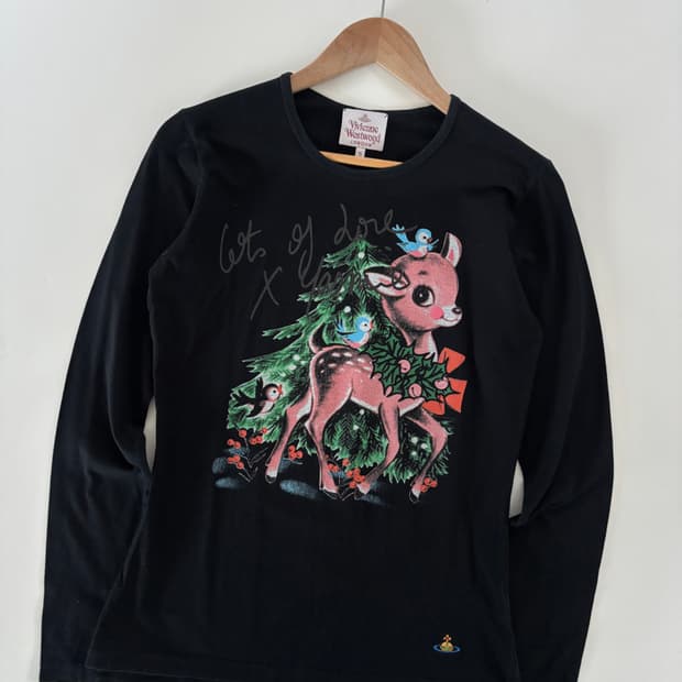 Vivienne Westwood 비비안 웨스트우드 ORB로고 밤비 프린팅