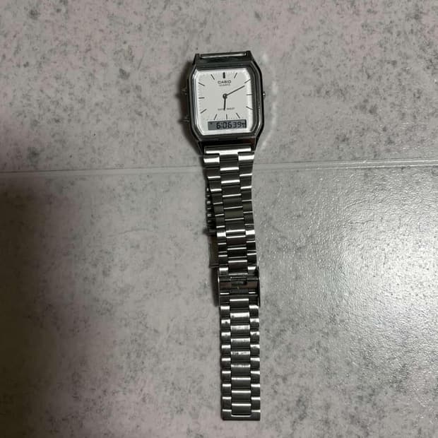 카시오 시계  AQ-230A-7DMQ