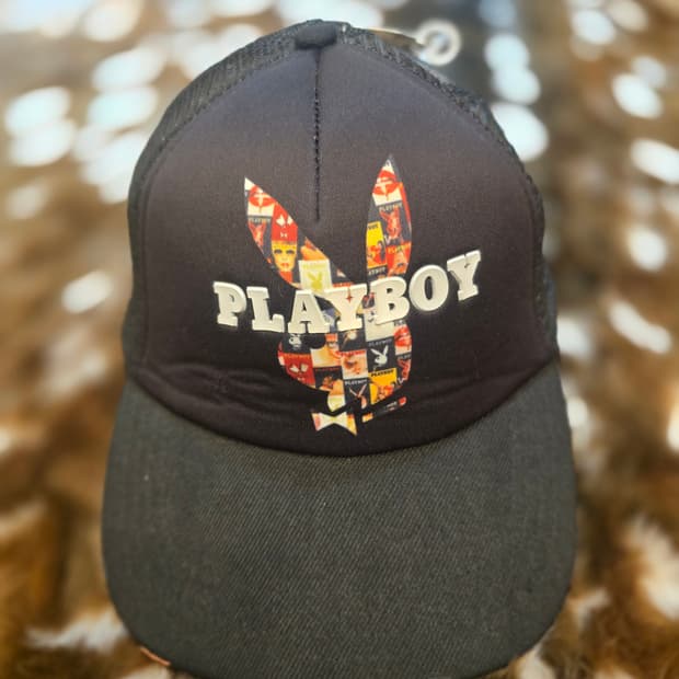 플레이보이(Playboy) 트러커 캡모자