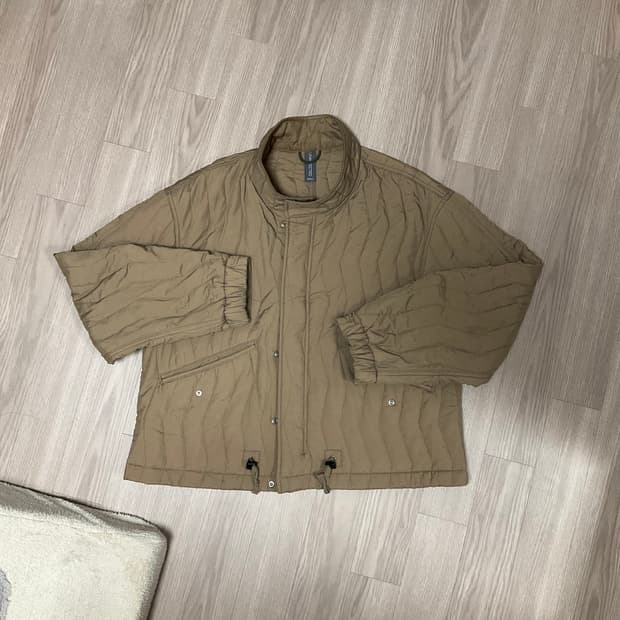 언어펙티드 패딩 블루종 S 판매 (이동휘 착용)