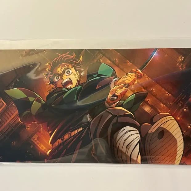 귀칼 귀멸의칼날 무한성편 극장판 3주차 CGV 특전 일러스트 포토카드