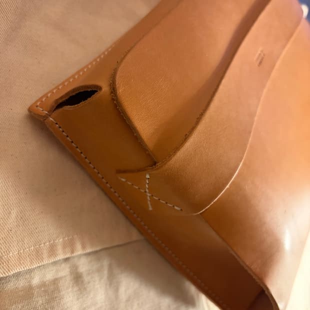 lumi 루미 소가죽 클러치