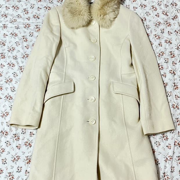 라떼갸루 폭스퍼 코트