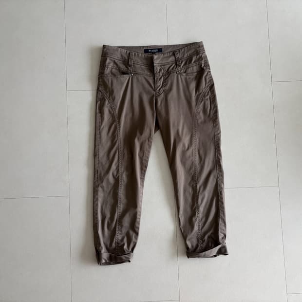 slim crop pants