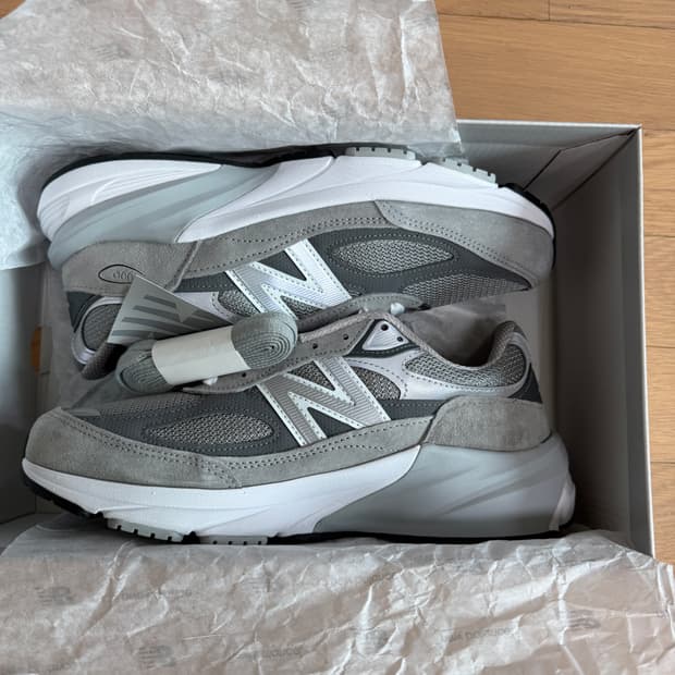 [260] 뉴발란스 우먼스 990 V6 그레이 D 와이드