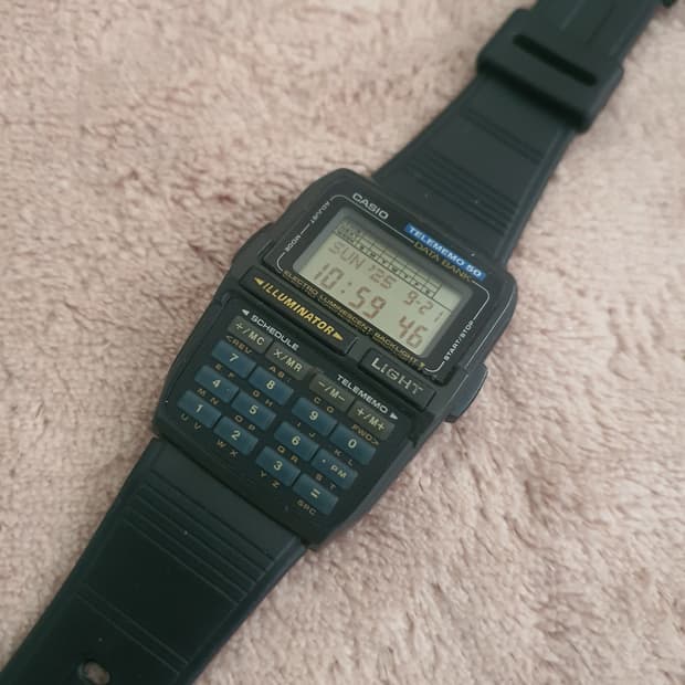 카시오 빈티지 데이터뱅크 dbc-63