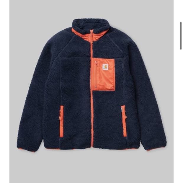 칼하트 플리스 뽀글이 집업