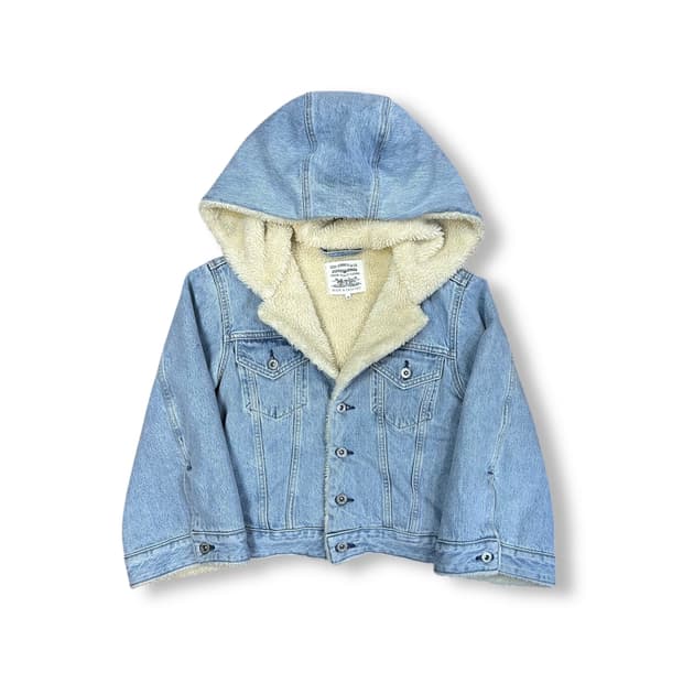 리바이스 메이드앤크래프트 양털 데님 자켓