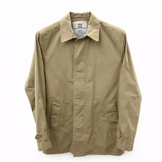 슈프림 트렌치 코트 M 베이지