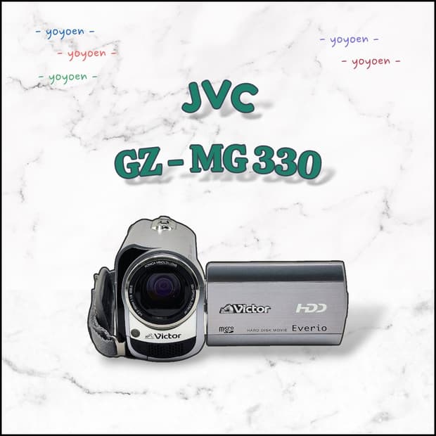JVC GZ-MG330 빈티지캠코더