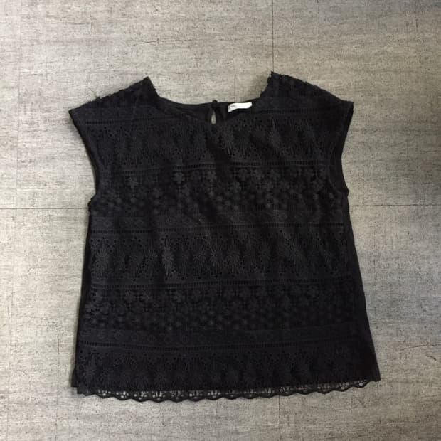 일본빈티지 Glacier 하구미모리걸 달천깔페어리 플라워슬리브리스나시탑