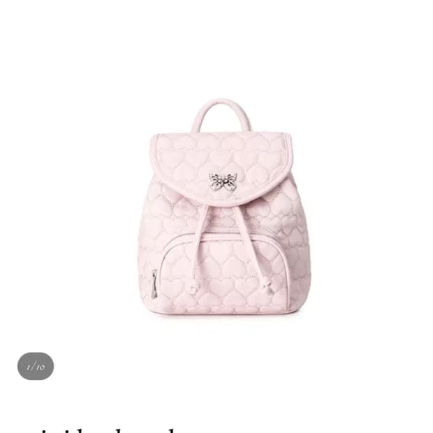 아이당클럽 미니 백팩 핑크