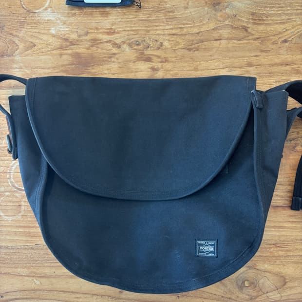 Porter canvas cross bag