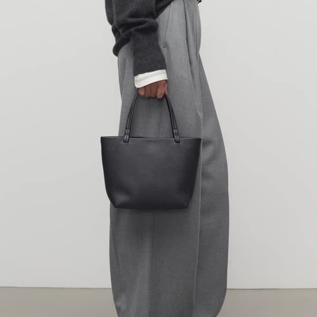 더로우 스몰 파크백 토트 백 Small Park Tote Bag/블랙