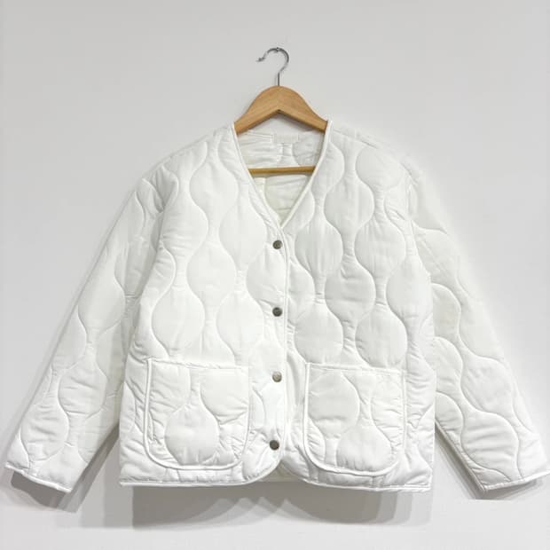 [새상품] 퀄팅 깔깔이 집업