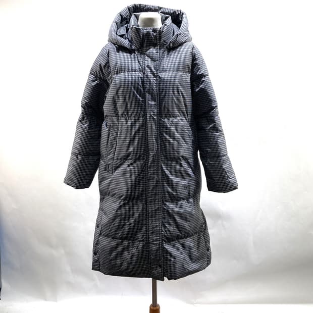 벤시몽 여성 롱패딩자켓 패턴체크 2023 95 