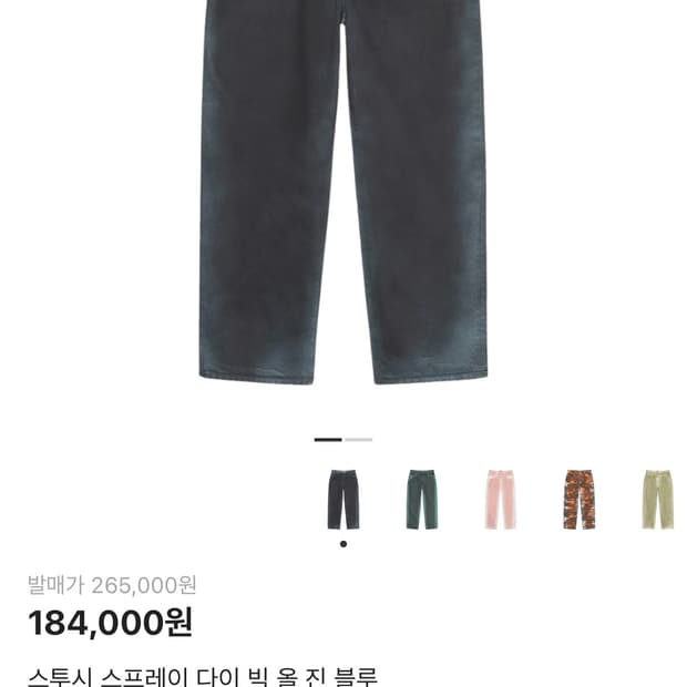 Stussy spray dye big OL / 30