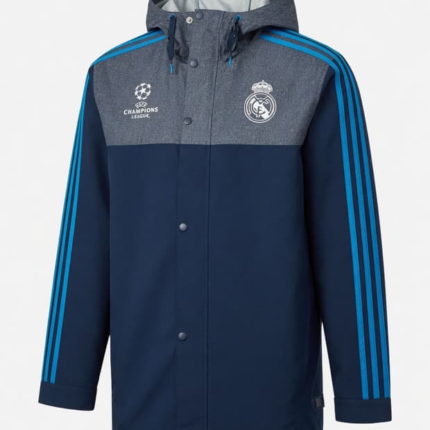 Adidas Tiro UCL 아디다스 티로 레알 마드리드 정품 레인 자켓